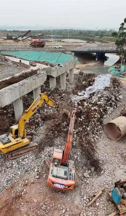 肇庆桥梁拆除